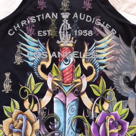 Christian Audigier top - Picture 2 of 7